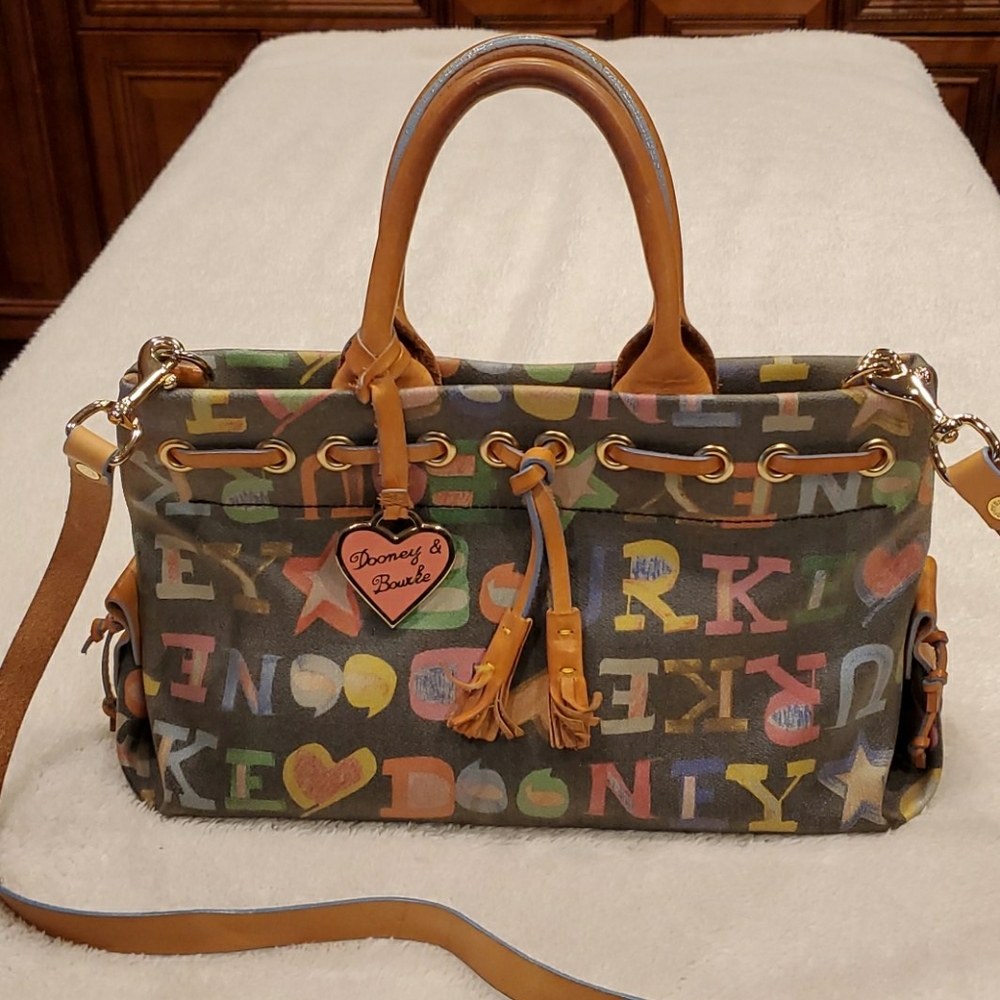 Dooney & Bourke Crayon Print Bag